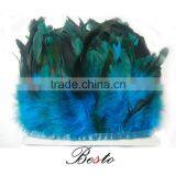 2016 New Style Turquoise Rooster Feather Trim for Sale thumbnail-2