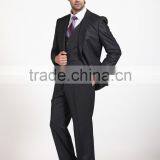 Stripe Notch Lapel 3pcs Business Suits for Man/ Suit Men thumbnail-3