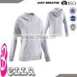 Make Your Own Cotton Long Plain Girls Hoodie thumbnail-1
