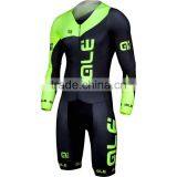 Compression Long Sleeve Speed Skating Suit Speedsuit Cycling Skinsuit thumbnail-1