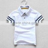 Cheap Price Kids White Polo T-shirt Wholesale thumbnail-1