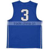 Custom Latest Blue Design Cheap Wholesale Basketball Jersey Uniform SportsWear Dry Fit Performance Basketball Clothes thumbnail-2