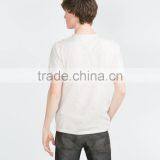 O Neck Cotton Comfort Blank White t Shirt Wholesale China thumbnail-3