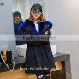 2017 New Style Fox Raccoon Fur Lining Coats Real Fur Parka With Hood Pc-270 thumbnail-5