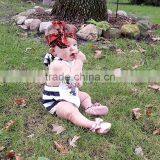 S33501W Girl Flower Romper Cotton Floral Jumpsuit Outfits 2017 Summer Clothing thumbnail-4