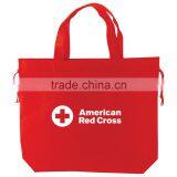 Universal Tote Bag - Features Matching Carry Handles, Macrame Draw Cord for Cinch Closure and Comes With Your Logo. thumbnail-4