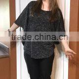 Women's Sexy Purple Maroon Charcoal Grey Bat t Shirt thumbnail-1