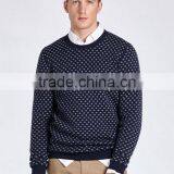 China Pullover Cool Spot Pattern Sweaters for Men With High Quality thumbnail-3