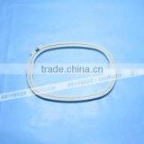 Wholesale White Hand Plastic Cross Stitch Hoop Small Rectangle Embroidery Hoops thumbnail-4