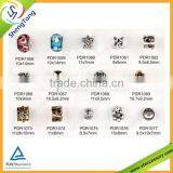 Customized Logo is OK Custom Metal Logo Beads thumbnail-3