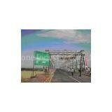 Customized Concrete Deck Steel Truss Bridge / Steel Beam Bridge for Medium Spans thumbnail-1