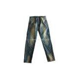 Wholesale Men Jeans Manufacturer Light Blues Traight Men Jeans thumbnail-3