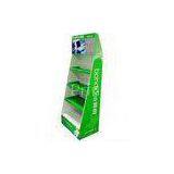 Recyclable Green 200g Art Paper Cardboard Display Stand For Glasses Glossy / Matt Varnish