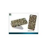 Lightweight, Tough 3D Leopard Blings Hard Case Cover for IPhone 5 Protective Case