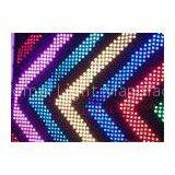 Flexible Indoor 3 * 4m LED Video Curtain , Festival Celebration Flexible LED Display