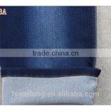 M0033A Cotton/polyester/spandex Dark Blue Fake Knitted Denim Double Layer Soft Stretch Fabric thumbnail-4