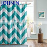 Hot selling customized size polyester heat transfer shower curtain