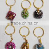 Beautiful designer Keychain for New Year Gift,Christmas Gift Key rings Lot