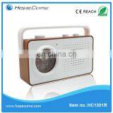 (HC1201R) FM Quartz Alarm Radio Clock Funny Alarm Clock