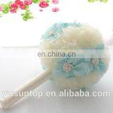Wedding Flower Bouquet Silk Cloth Flower Bridal Bouquet 3 Colors thumbnail-3
