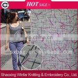 Shaoxing Winfar Melange Circular Knitting Polyester and Spandex Fabric for Garment thumbnail-1