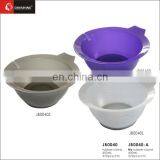 Beauty Salon Equiment Hair Coloring Plastic Bowl With Rubber Stand thumbnail-5