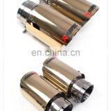 Akrapovic Universal Colour Exhaust Tips on Muffler for A6l thumbnail-1