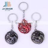 Game of Thrones House Targaryen Fire and Blood Dragon Game of Throne Vintage Key Chain