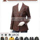 leather down coat for women, HLI model coats