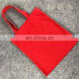 Custom Personalized Red Cotton Tote Bags Printed Logo thumbnail-6