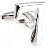 Fashion Mens Polished Infinity Symbol Silver Figure 8 Cufflinks ,custom Turquoise Silver Plated Figure Cufflinks Men thumbnail-3