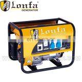 2kva Power Hand Start Air-cooled Gasoline Generator Set thumbnail-1