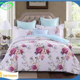 China cheap polyester custom print bed sheet fabric for making bed sheets