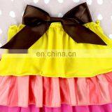 Baby Girls Long Regular Sleeves Baby Polka Dots Ruffle Turkey Top and Leggings Ruffle Winter Fall Boutique Clothing Set for Kids thumbnail-5