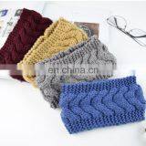 Hot Sale Different Color Style Girl Women Simple Knitted Beauty Cheap Hair Band Winter thumbnail-6