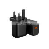 Custom LOGO JOYROOM New Products 2021 Charger UK Plug Mobile Charger 20W PD Phone Charger for Iphone 12