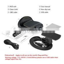 5inch OBD2 Car Diagnostic Tool Car HUD Mirror Head Up Display Speed RPM Volt Water Temp thumbnail-4