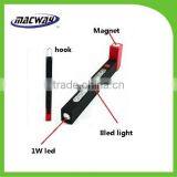 1W+8led Magnetic Led Work Ligh With Stand and Hook thumbnail-1