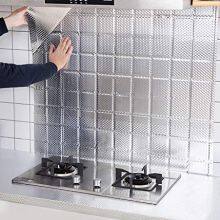 Kitchen Oil-Proof Sticker Wallpaper, Kitchen Self-Adhesive Kitchen Aluminum Foil Sticker, Kitchen Backsplash Sticker thumbnail-3