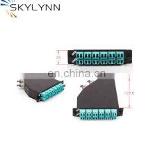 China MTP MPO Terminal Box Module Cassette 96 48 24 12 8 6 Cores Fiber Optic Patch Panel thumbnail-5