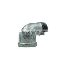 DKV Hot Dipped Galvanized and Malleable Cast Iron Pipe Fitting Male NPT Thread Pipe Fitting Male Female Threaded Elbow thumbnail-1