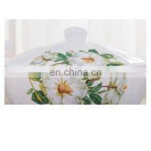 Fashionable Table Decoration Ceramic Bowl With Lid thumbnail-3