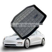 Factory Price Four Weather Car Second Layer Rear Liner TPE Lower Rear Trunk Mat Carpet For Tesla Model 3 thumbnail-3