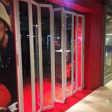 Newest Design Professional Aluminum Alloy Folding Door for Mall, Hotel, Villa and Apartment thumbnail-1