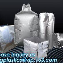 Large Vacuum Aluminum Foil Cubic Packing Machine Bag Big Three Dimension Jumbo Bags 1000kg 1.5 Ton