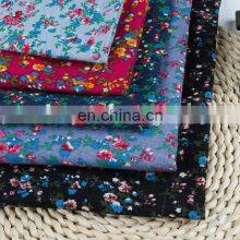 Manufacturers Direct Cotton Woven Printed Fabric Small Broken Shuttle Printed Clothing Fabrics thumbnail-1