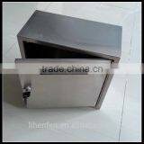 Stainless Steel Lockable Mail Box and Letterbox Square Indoor Using thumbnail-2