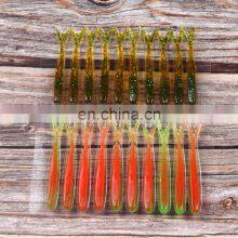 JOHNCOO Swim Worm Soft Bait Bass Freshwater Saltwater Fishing Lures thumbnail-3