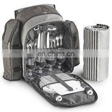 600D Waterproof Fabric Aluminum Foil Insulated Thermal Picnic Cooler Bag thumbnail-1
