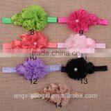 Fabric Large Flower Hair Accessory Pretty Fashion Accessories co Ltd Rose Flower Hairband MY-AB0063 thumbnail-3